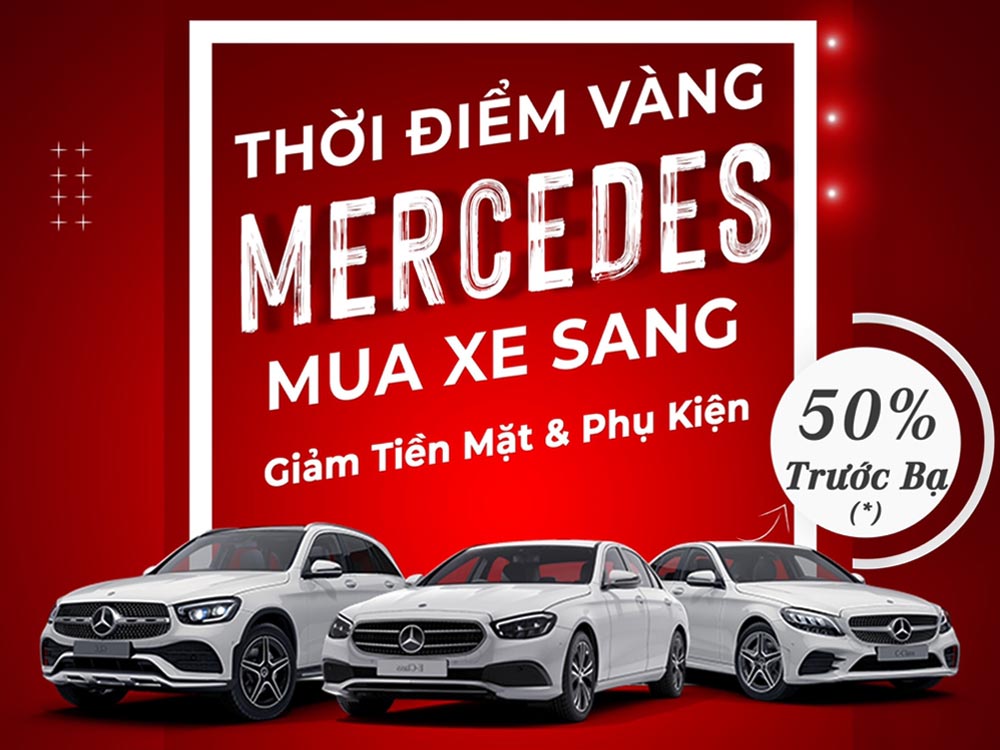Ưu đãi Khủng dành cho xe Mercedes Cần Thơ 2022
